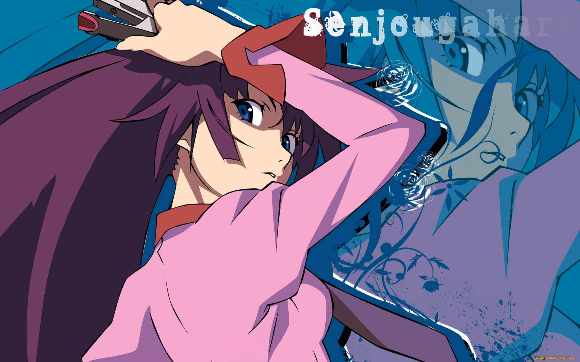 , bakemonogatari, , , senjougahara, hitagi, , , 